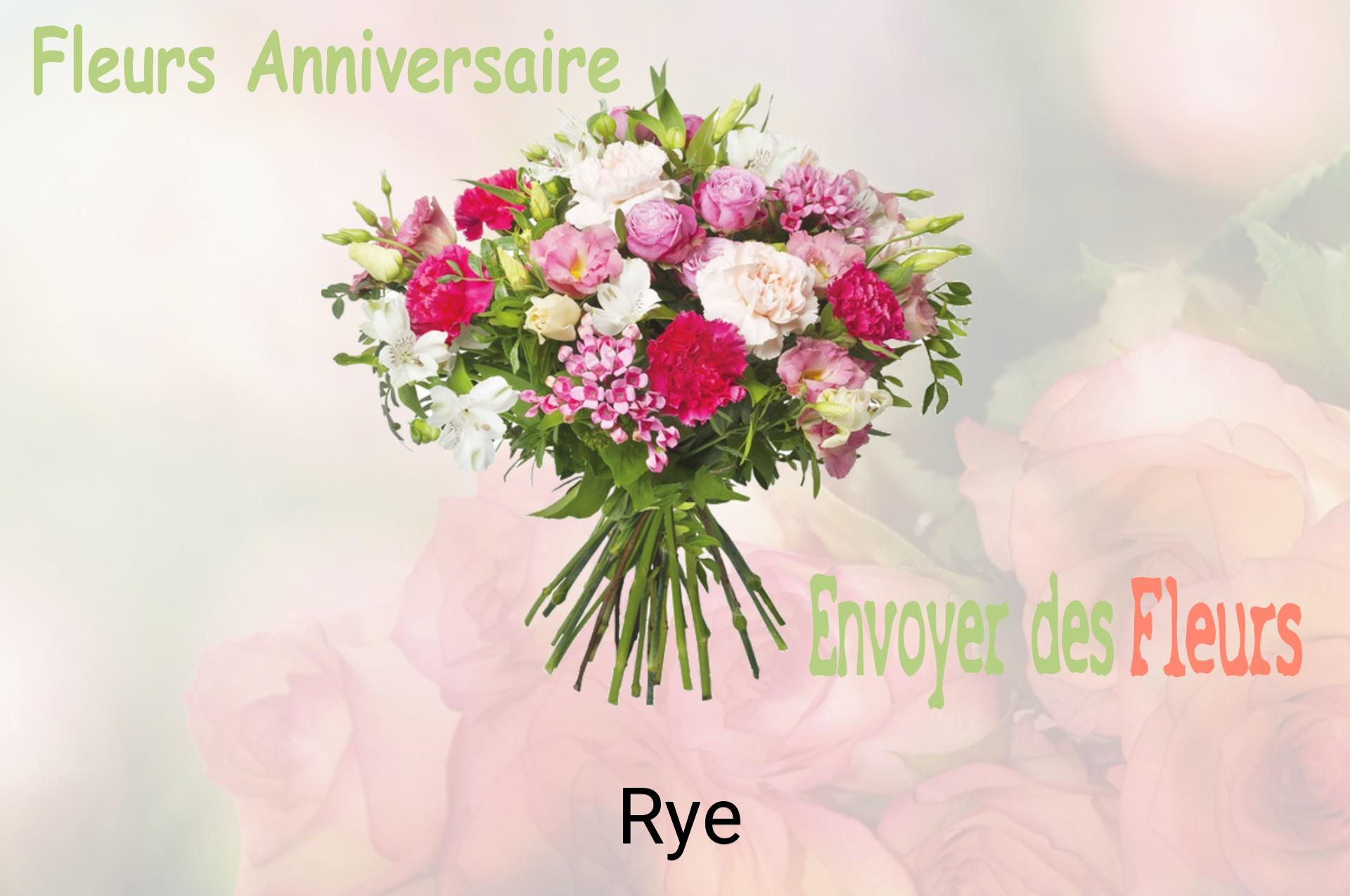 Bouquet de fleurs d’anniversaire livré à Rye